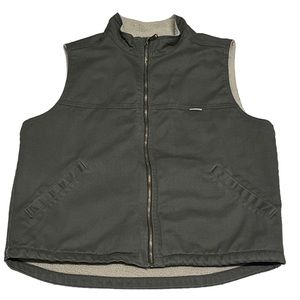 Wolverine Men’s fully lined zipping Vest with 2 front pockets & inside pocket XL